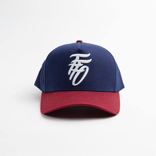 FFO Snapback - Navy & Burgundy