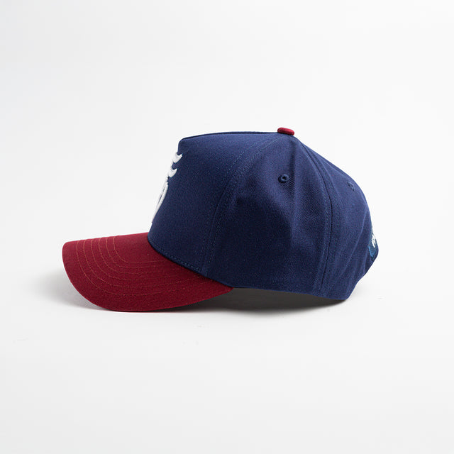 FFO Snapback - Navy & Burgundy