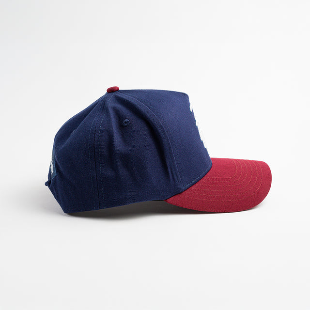 FFO Snapback - Navy & Burgundy