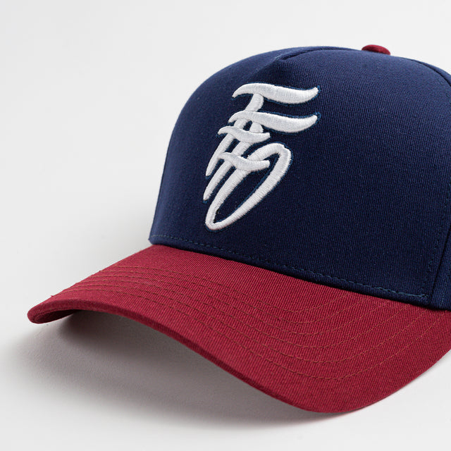 FFO Snapback - Navy & Burgundy