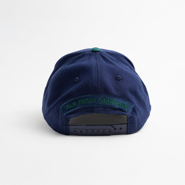 Winter Trio Snapback - Navy & Green