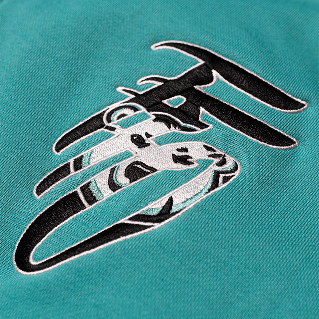 FFO x Winnipeg Sea Bears Zip-Up Hoodie - AQUA