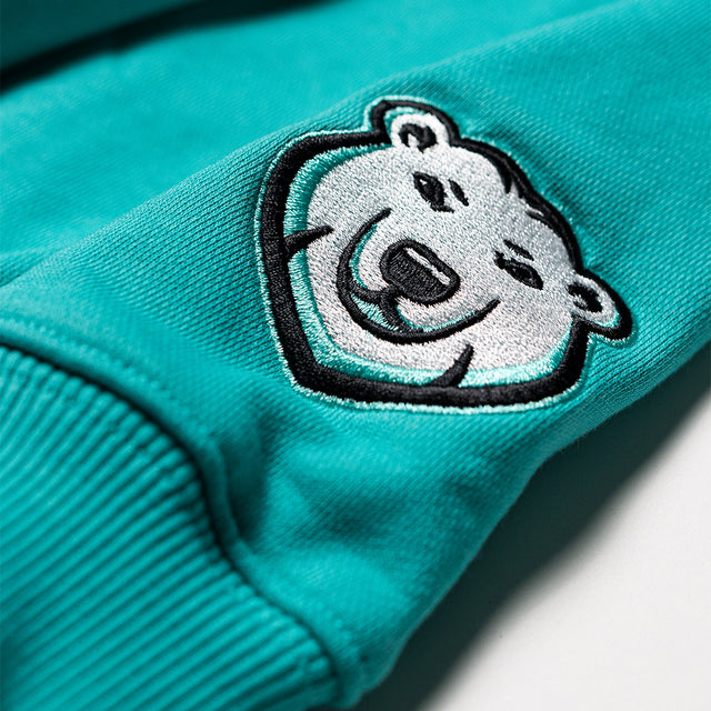 FFO x Winnipeg Sea Bears Zip-Up Hoodie - AQUA