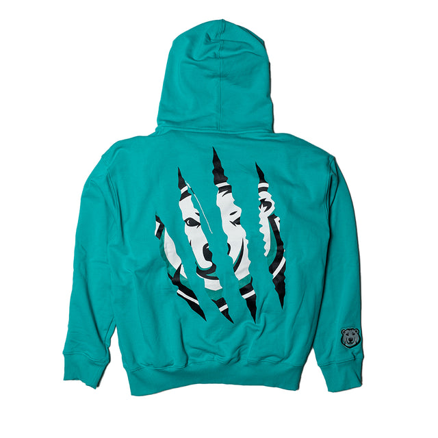 FFO x Winnipeg Sea Bears Zip-Up Hoodie - AQUA